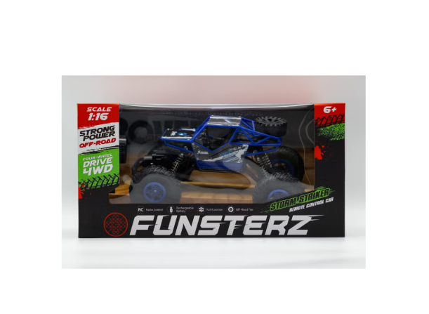 FUNSTERZ Die Cast Climbing Car Rechargeable 2 Color MixFUN-C033