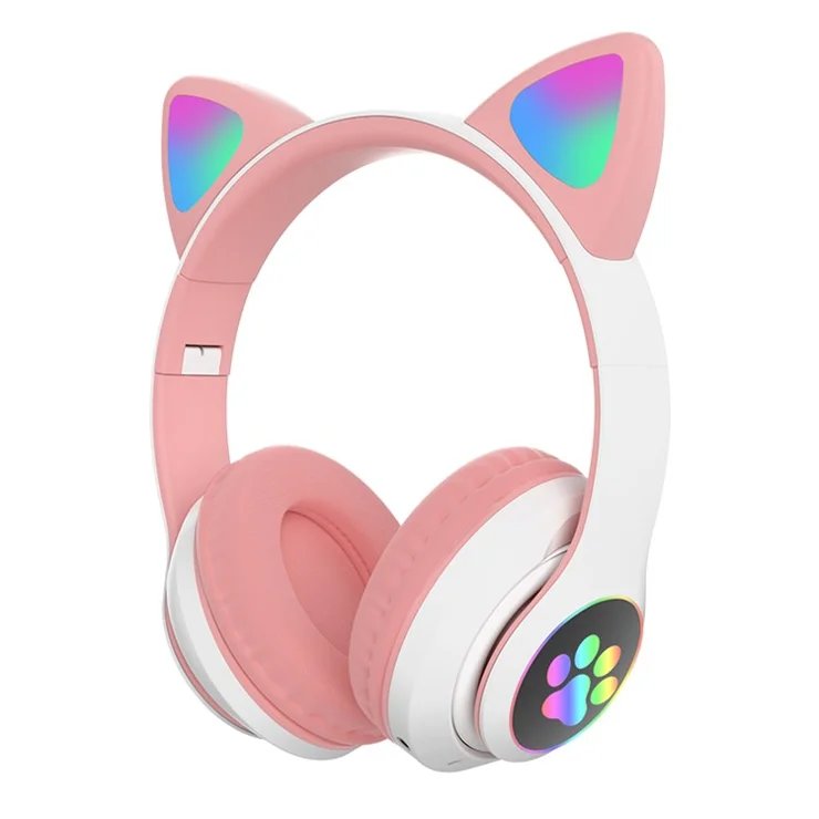Cat Ear RGB Wireless Headphone STN-28