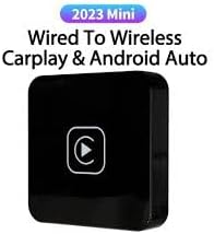 Generic Wired to Wireless Mini CarPlay Wireless Bluetooth Black Audio Adapter