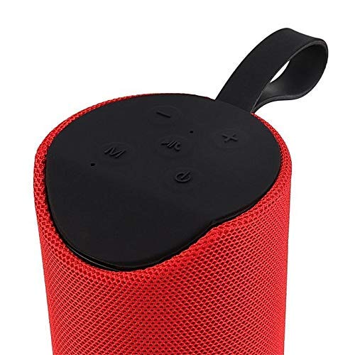 TG-113 Super Bass Portable Bluetooth Speaker with Mic Compatible, Calling/FM Support/AUX/USB/SD Card Suppor with All Smartphones(Black)