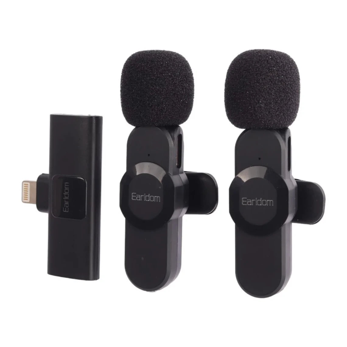 Earldom Dual Wireless Microphone with Phone Connector