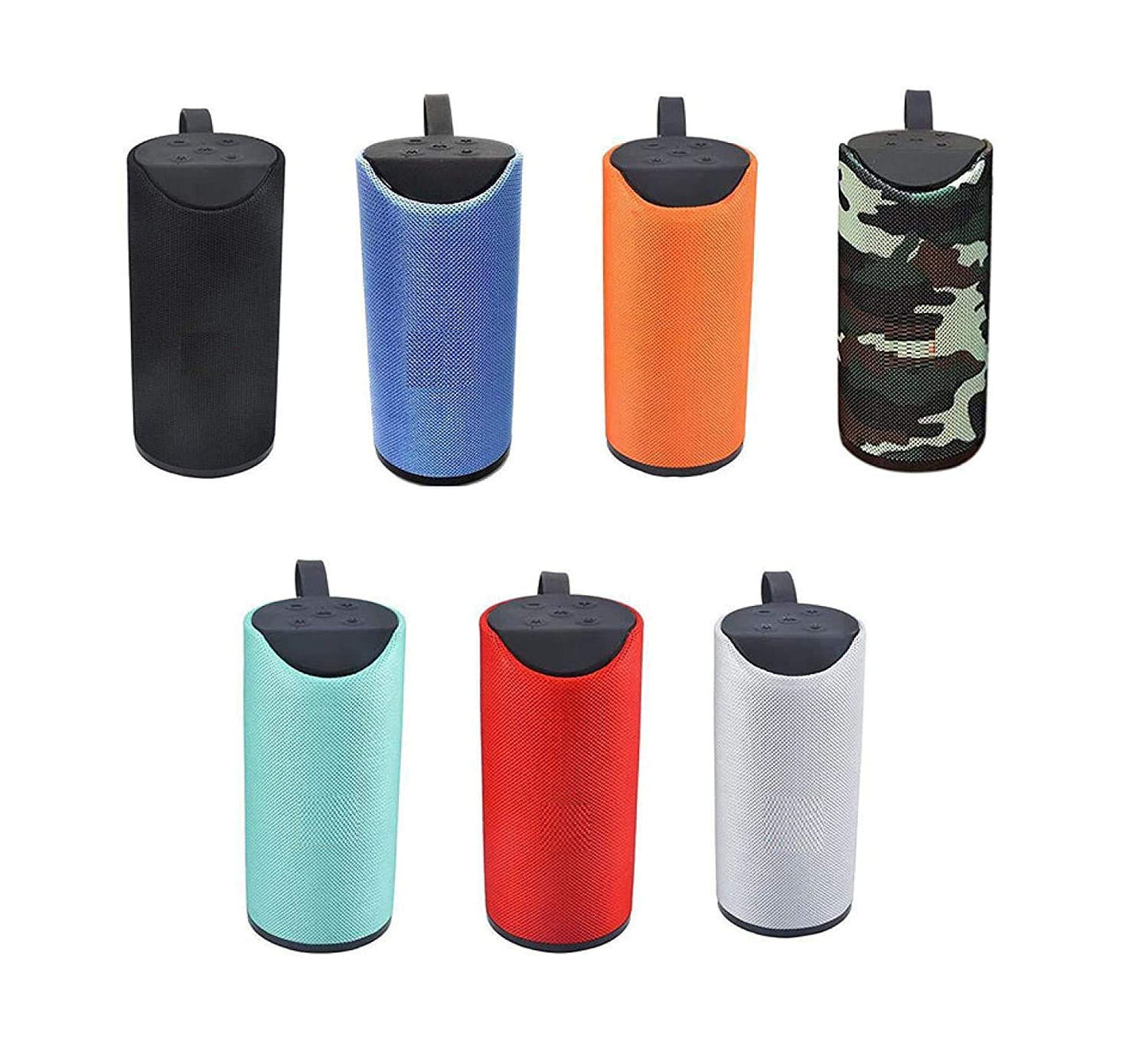 TG-113 Super Bass Portable Bluetooth Speaker with Mic Compatible, Calling/FM Support/AUX/USB/SD Card Suppor with All Smartphones(Black)