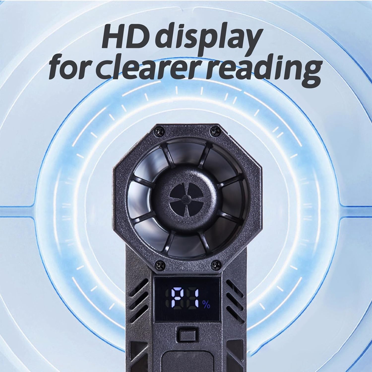 X3 High-Speed Air Duster, 130,000 RPM Brushless Motor Air Blaster, 4-Speed Adjustable Turbo Fan, 200g Super Wind Pressure Turbine Jet Blower