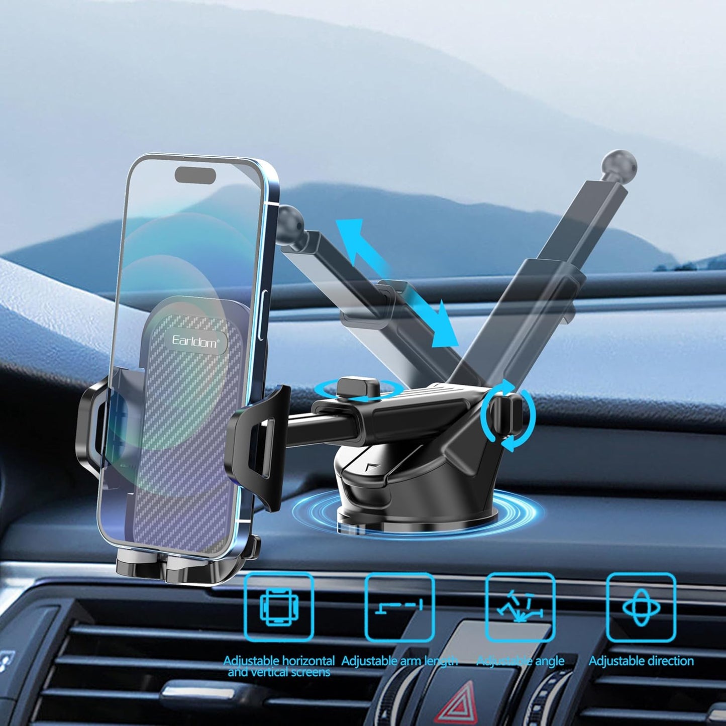 Earldom Universal Car Holder for Smartphone ET-EH59