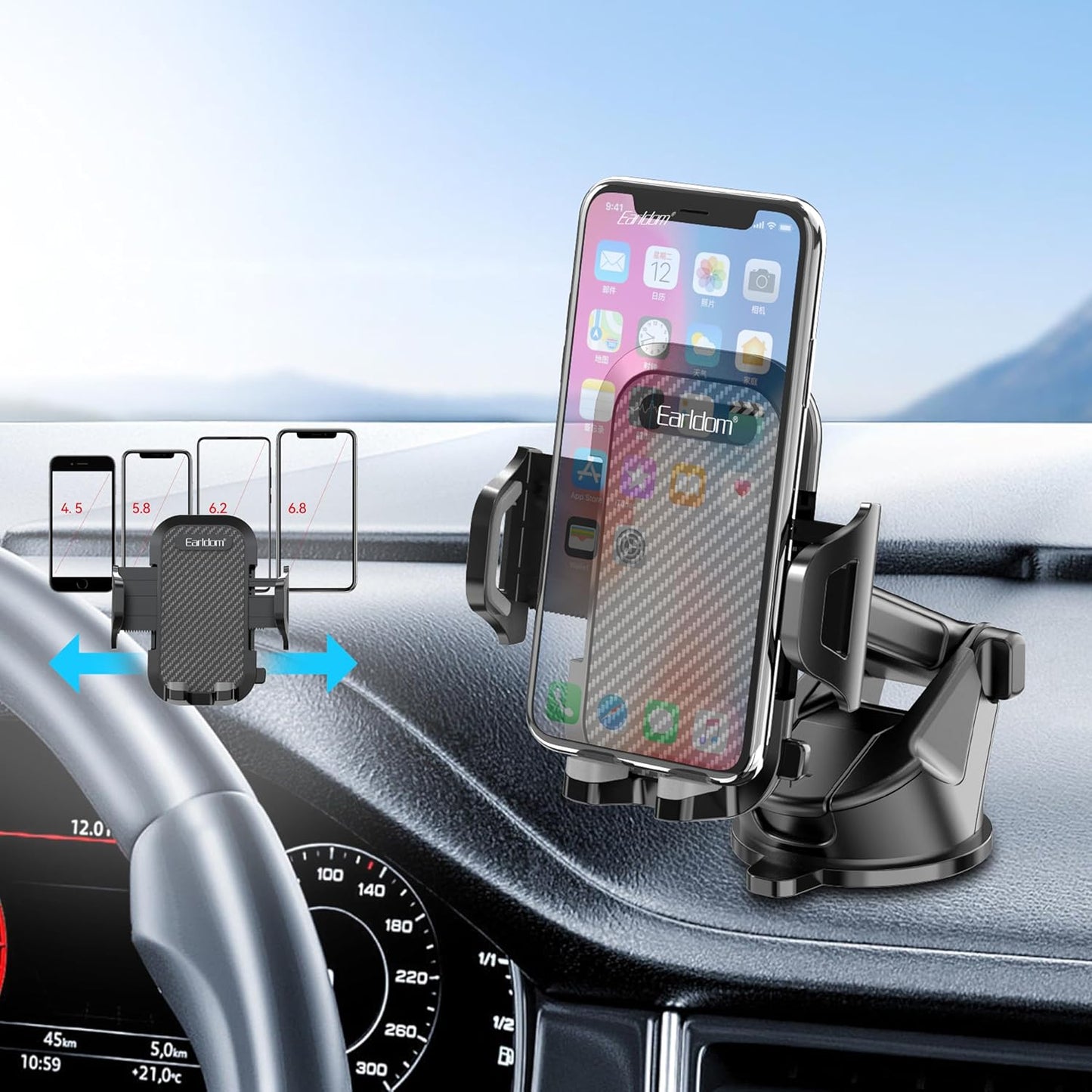 Earldom Universal Car Holder for Smartphone ET-EH59