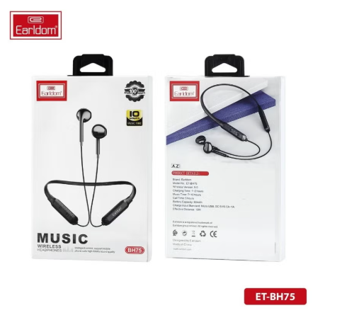Earldom ET BH75 Neck Band Bluetooth Earphone