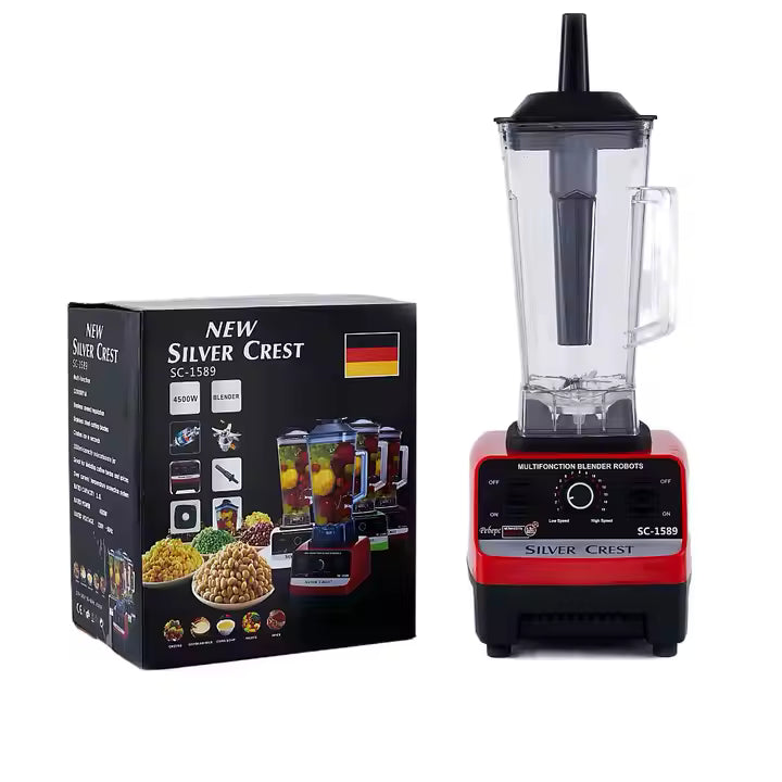 In Stock High Speed 2L Heavy Duty 3000W Electric Commercial Smoothie Mixer Food Blender