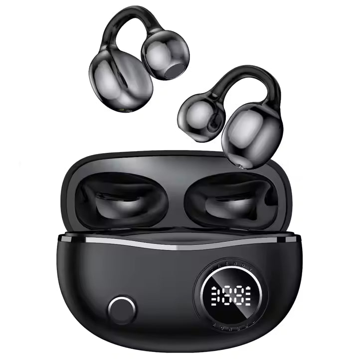OEM LOGO YXG-10 Wireless Headphones Fone BT5.4 Headset With Mic Handsfree Noise Canceling Earphones Clip Ear Music Sports YXG10