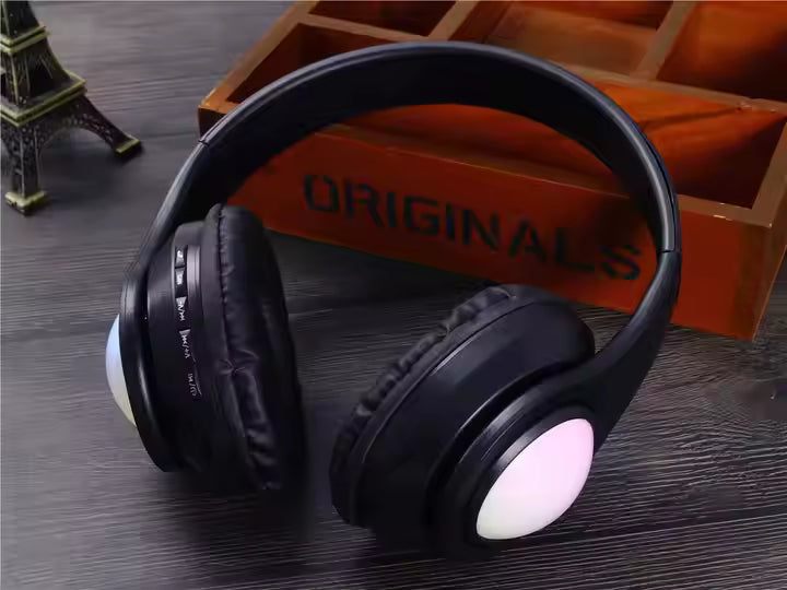 Computer Microphone Headband Tws Ear Gaming Headset Wireless Earphone B26 RGB Headphones Wireless Blue Tooth