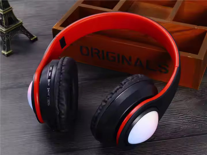 Computer Microphone Headband Tws Ear Gaming Headset Wireless Earphone B26 RGB Headphones Wireless Blue Tooth