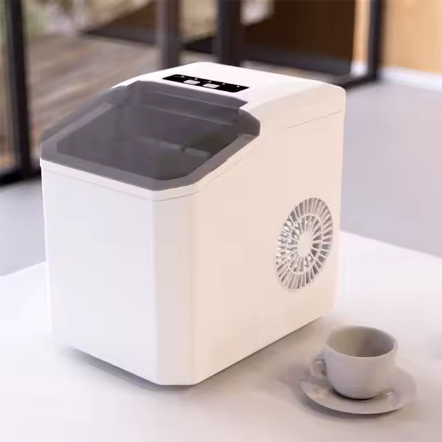 Freestanding Automatic Liquid Freezer Ice Generator 12Kgs Automatic Ice Makermachine Household Mini Portable Ice Maker Machine