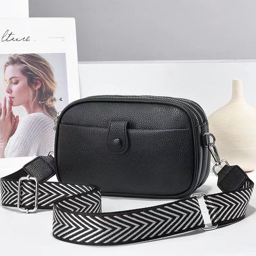 100% Genuine Leather Women Handbag Shoulder Bag Luxury Small Messenger Ladies Crossbody Bag Commuter Phone Underarm Shopping Bag