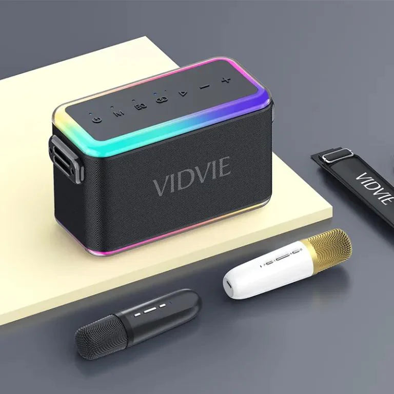 Vidvie XL-SP910 60W Rechargeable Bluetooth Speaker + 2 Microphones