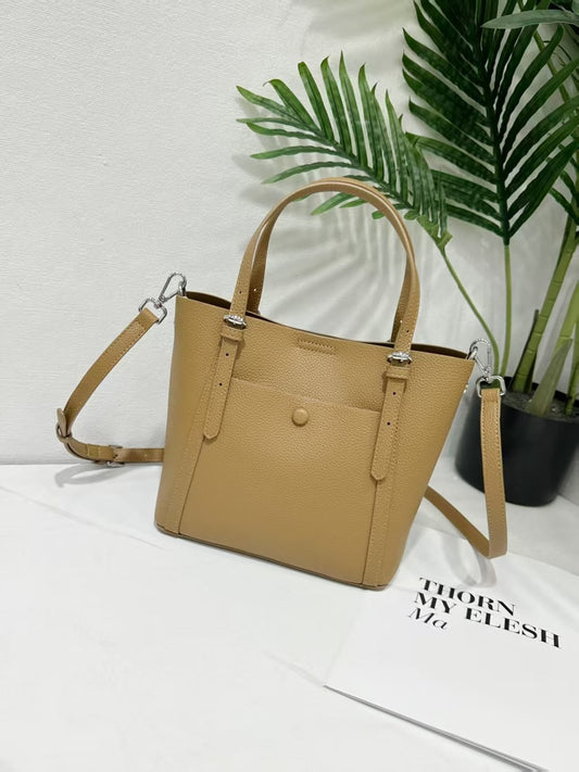 Genuine leather ladies bag shoulder bag handbag handbag commuter bag leather elegant large capacity luxury item latest