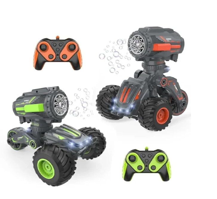 Adoree Stunt Remote Control rc Bubble Making FUN-C062A car Toy with Light &Music for Kids