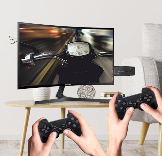 Dubee Game Consoles - HD Retro Game Console with 2.4G Wireless Controllers