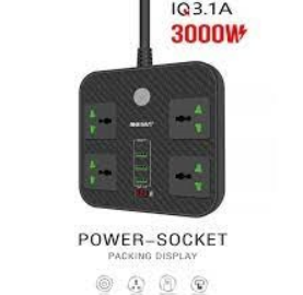 ONESAM OS-T90 Power Socket Charger / 1 PD + 3 USB Output / 4 Universal Socket/