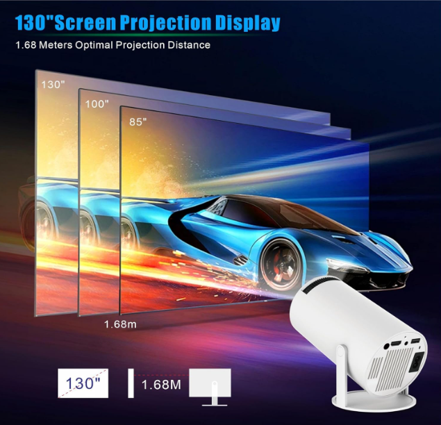X88 Mini Projector HY300 Pro Wifi 6 BT5.0 With Android 11.0 OS
