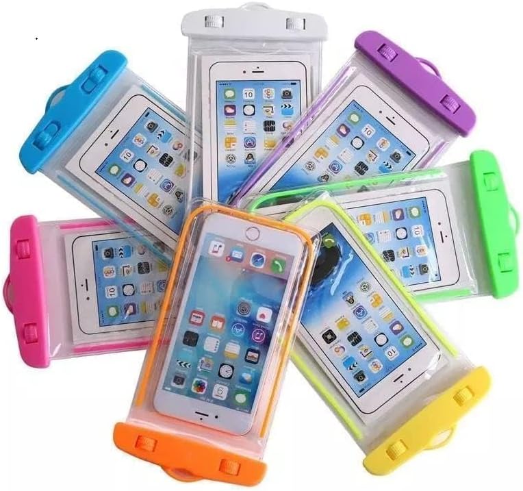 Waterproof transparent Cover for Any Mobile Phone (Random Color)