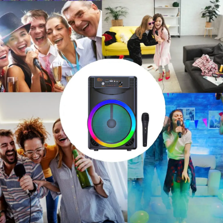 Bigcolorworld Bluetooth Speaker Large Portable 15w Tws Rgb Black